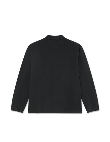 Serge Polo LS Shirt - Black