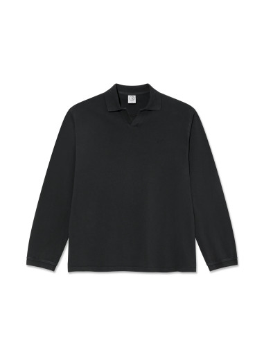Serge Polo LS Shirt - Black