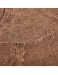 Acid Tee | Surf Logo - Brown 2