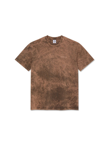Acid Tee | Surf Logo - Brown