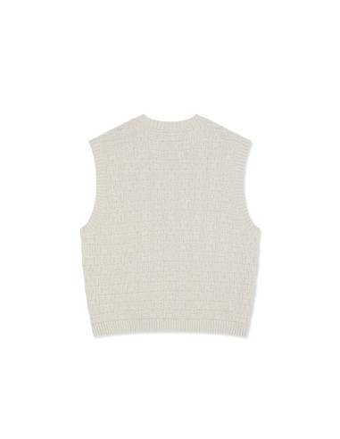 Alex Vest - Beige Grey Melange
