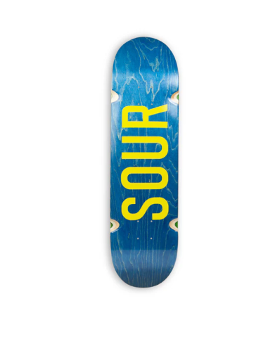 Sour Army Blue Yellow Wood Deck