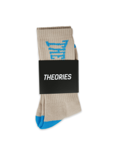 Pounchout Socks Cream/Blue 2