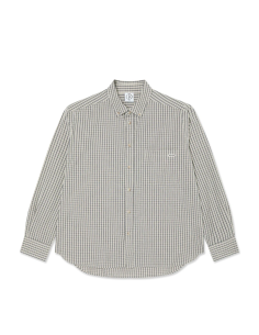 Ben LS Shirt - Ivory Check