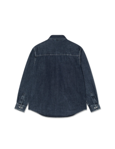 Mike Ls Shirt | Denim -...