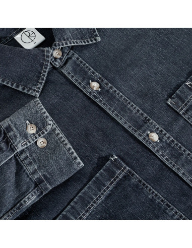 Mike Ls Shirt | Denim - Washed Blue