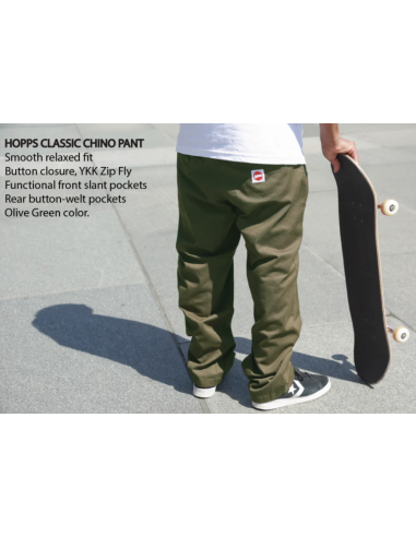 Hopps Skateboarding Classic Chino Skate