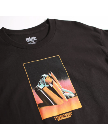On The Beach tee - Black