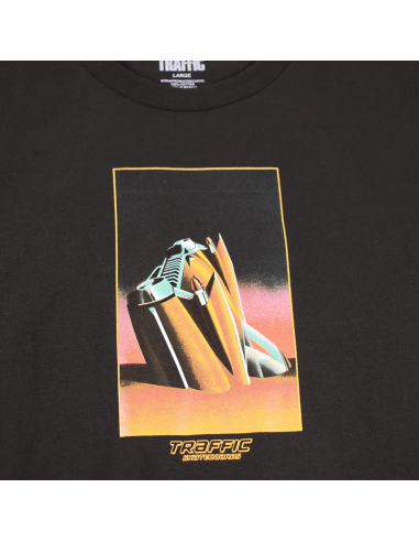On The Beach tee - Black