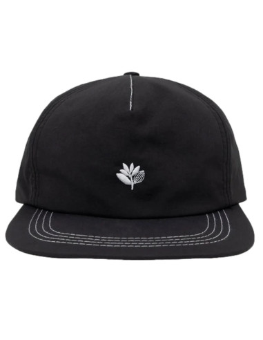 Plant Nylon Snapback - Black
