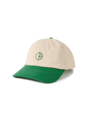 Sai Cap | Stroke Logo - Ecru / Green