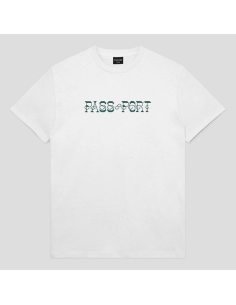 Needlework Tee - White