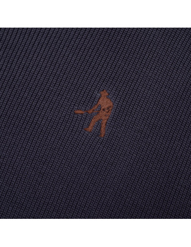 Organic Cotton Stripe Knit Sweater -...