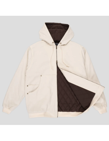 Diggers Club Ripstop Zip Hood - Bone