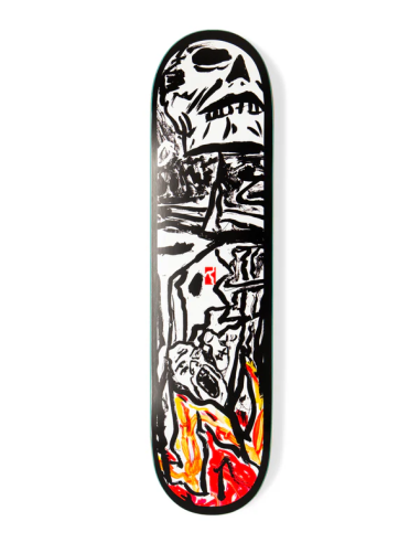 Burning Skull Frame Board
