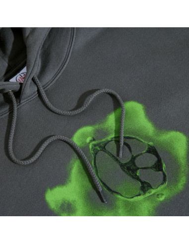 Metal Logo Hoodie - Graphite