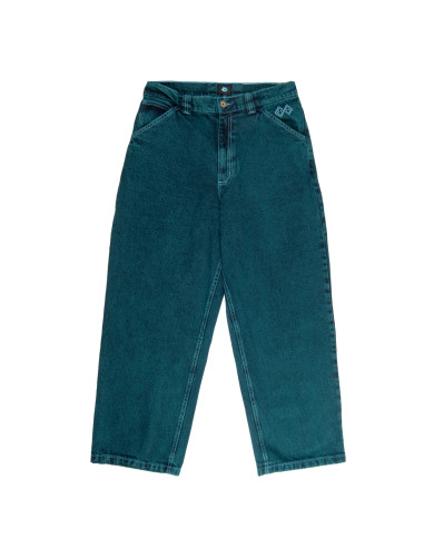 Ledge Denim Pants Teal