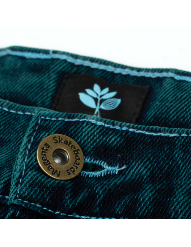 Ledge Denim Pants Teal