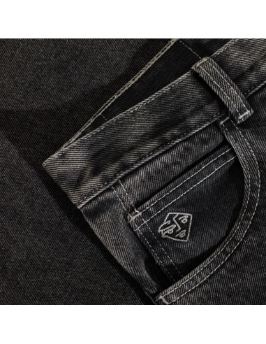 89 Pants - Silver Black