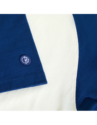 Doe Tee - Ivory/Ultramarine