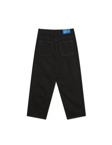 Big Boy Pants - Black/Blue Stitching
