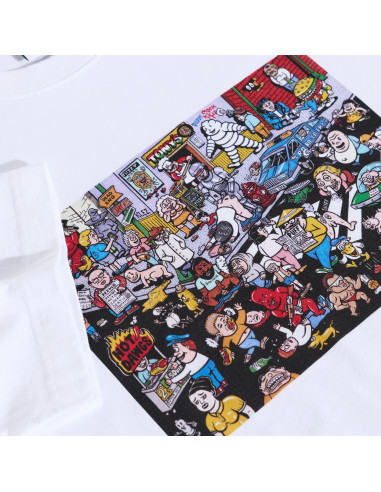Street Corner Tee - White