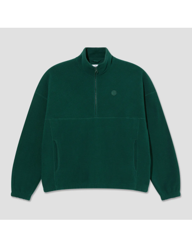 Ivan Half Zip Sweatshirt - Dark Emerald