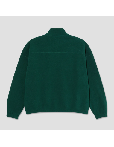Ivan Half Zip Sweatshirt - Dark Emerald