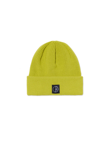 Double Fold Merino Beanie - Moss Green