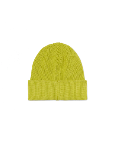 Double Fold Merino Beanie - Moss Green