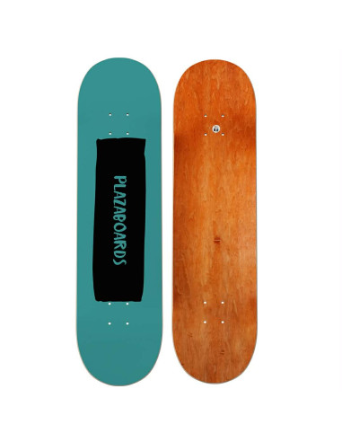 Plazaboards Brush logo deck