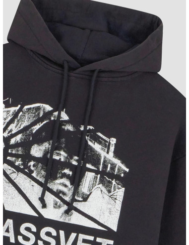Heritage Logo Hoodie - Black