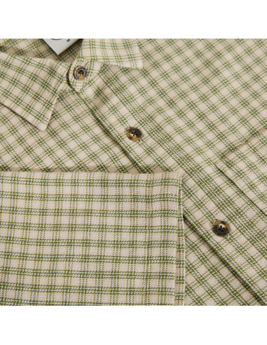 Mitchell Shirt - Beige/Green