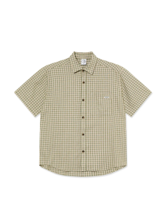 Mitchell Shirt - Beige/Green 2