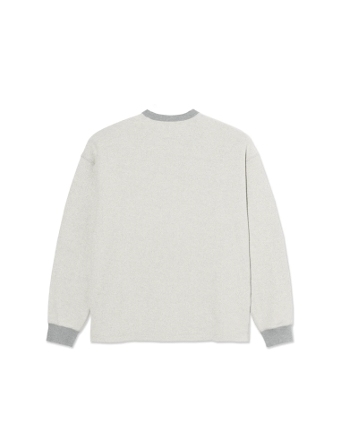 Reversed Sweater - Heather Grey