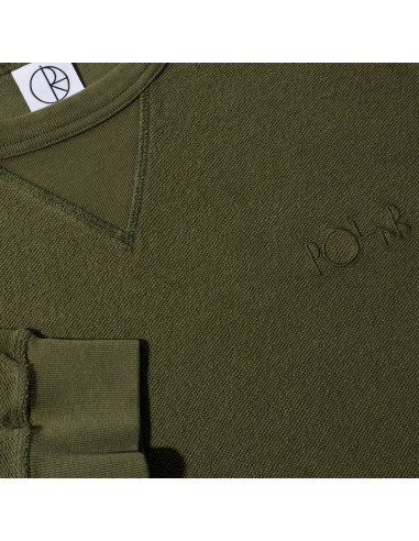 Reversed Sweater - Army Green