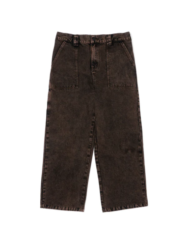 Painter Pant - Brown Acid Denim Wash