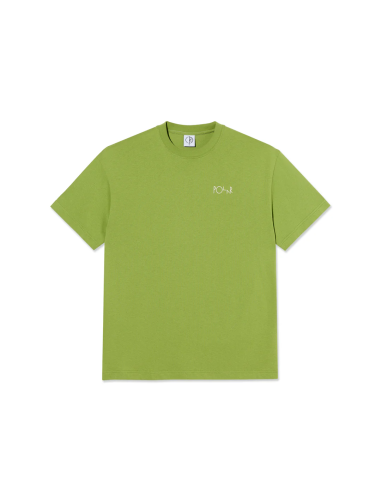 Contrast Tee I Stroke Logo - Peridot