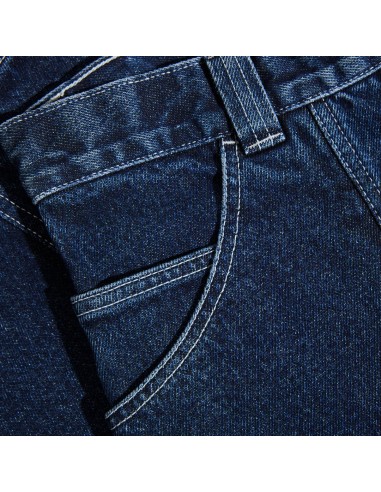 Jiro Shorts - Dark Blue W/White...