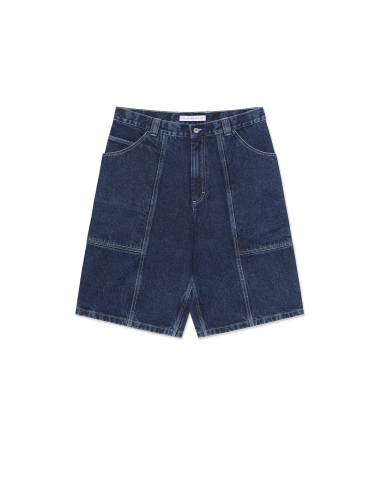 Jiro Shorts - Dark Blue W/White...
