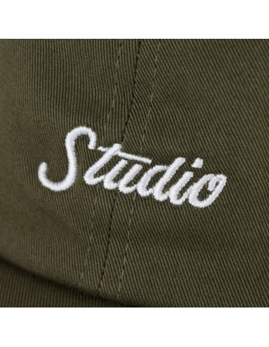 Small Script - 6 Panel - Olive