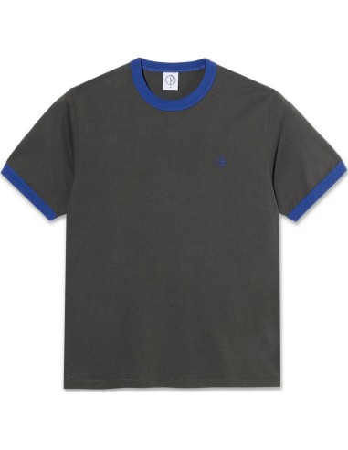 Ringer Tee - Dirty Black/Edgy