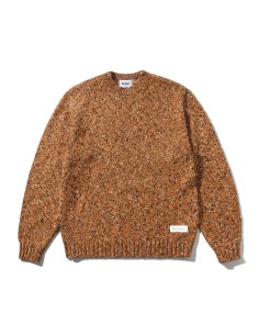 Speckle Knit Sweater, Copper