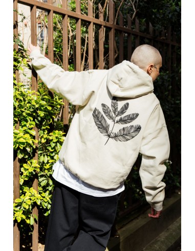 Feather Hoodie - Sand