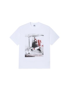 Tee | Chainsaw - White