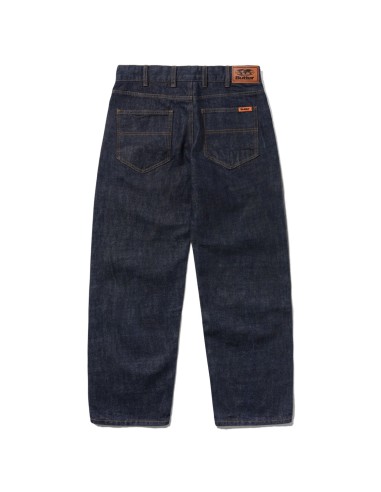 Relaxed Denim Jeans - Selvedge Blue