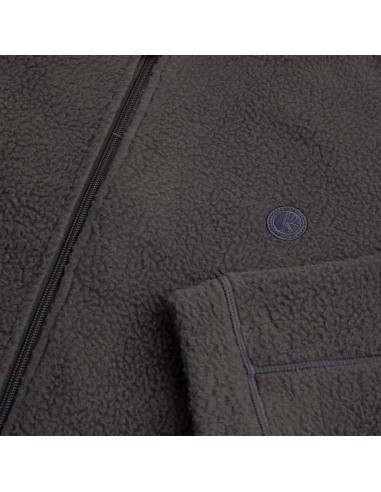 Roman Fleece Jacket - Dirty Black