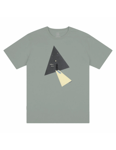 Theories Brand Portal Tee Laurel Green