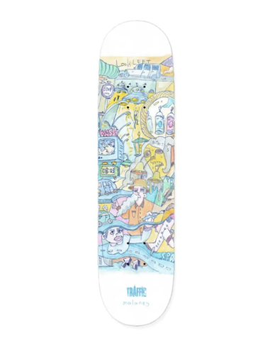 Traffic Skateboards Scamble Crossing...